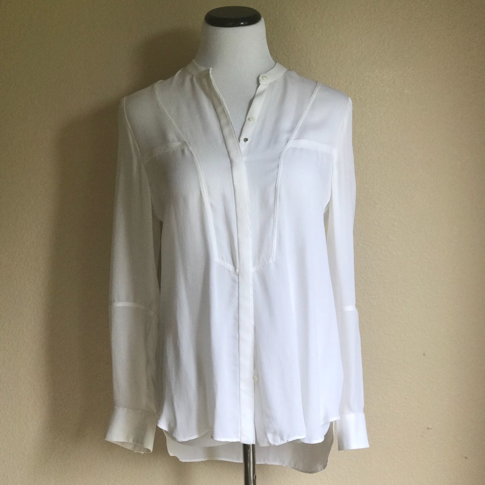 A. L. C. Silk blouse